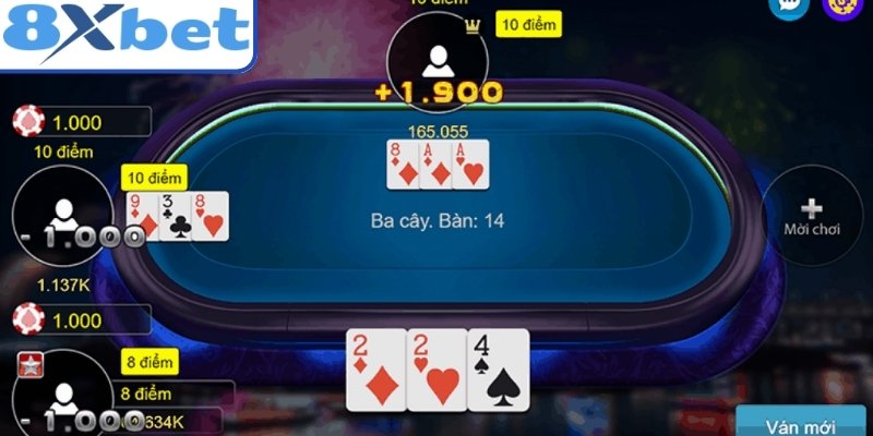 Game bài 8xbet bài cào có nguyên tắc rất đơn giản