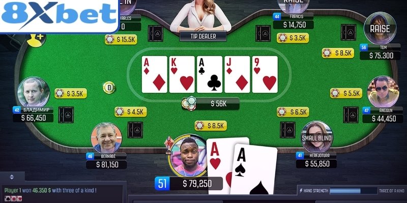 Thông tin chi tiết về game bài poker trực tuyến
